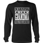 Warning Cheer Grandma will Yell Loudly