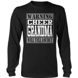 Warning Cheer Grandma will Yell Loudly