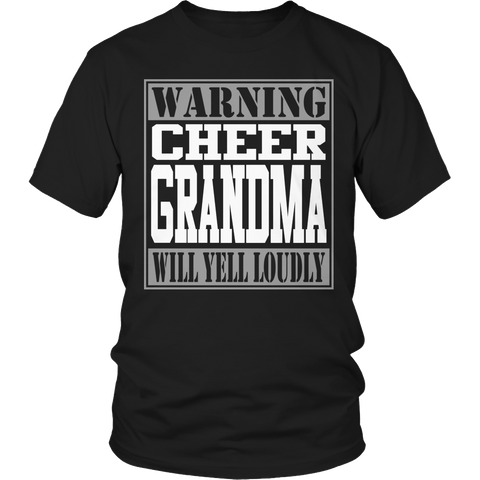 Warning Cheer Grandma will Yell Loudly