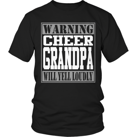 Warning Cheer Grandpa will Yell Loudly