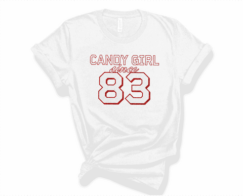 Candy Girl Glitter - CUSTOMIZABLE UNISEX TEE Versions