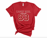 Candy Girl Glitter - Women's Colored Tee Versions