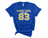 Candy Girl Glitter - Women's Colored Tee Versions