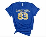 Candy Girl Glitter - UNISEX Colored Tee Versions