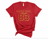 Candy Girl Glitter - UNISEX Colored Tee Versions