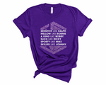 Like All Six Glitter - Unisex Colored Tee Versions