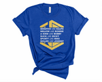 Like All Six Glitter - Unisex Colored Tee Versions