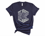 Like All Six Glitter - Unisex Colored Tee Versions