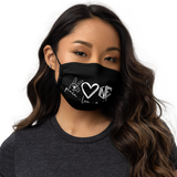 Peace and Love Premium Face Mask