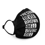 All Six (last names) Premium Face Mask