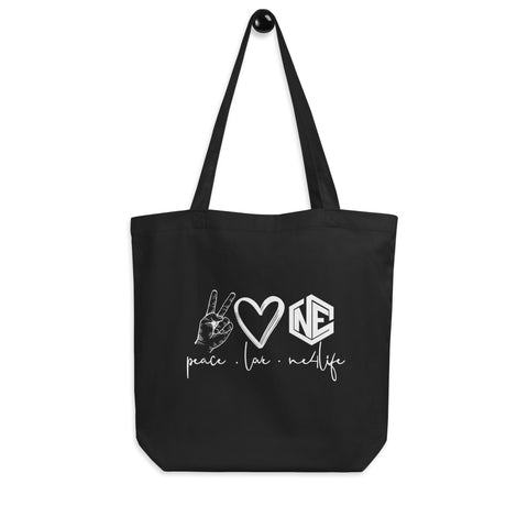 Peace and Love Eco Tote