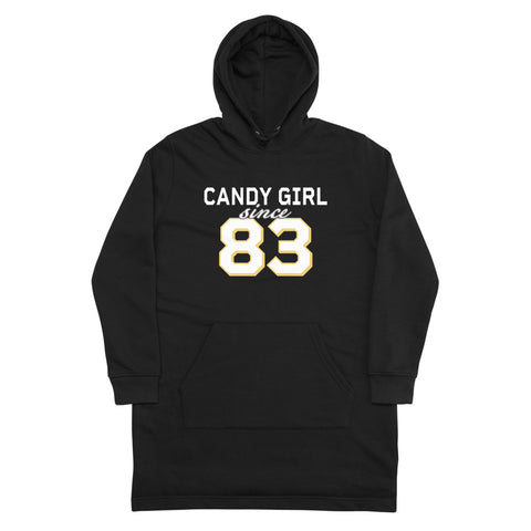 Candy Girl Hoodie Dress - Gold