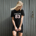 Candy Girl Organic T-shirt Dress