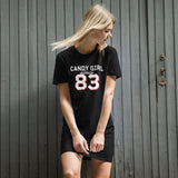 Candy Girl Organic T-shirt Dress