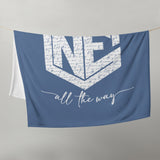 With You All the Way Throw Blanket (various colors)