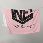 With You All the Way Throw Blanket (various colors)