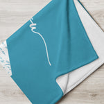 With You All the Way Throw Blanket (various colors)