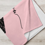 With You All the Way Throw Blanket (various colors)