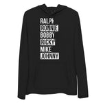 All Six Unisex Lightweight Hoodie Tee
