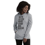 All Six Unisex Lightweight Hoodie Tee