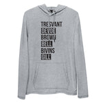 All Six (last names) Unisex Lightweight Hoodie