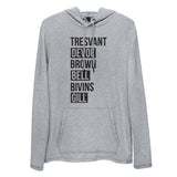 All Six (last names) Unisex Lightweight Hoodie