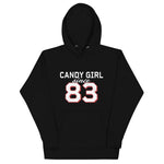 Candy Girl Premium Black Hoodie