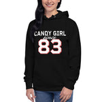 Candy Girl Premium Black Hoodie