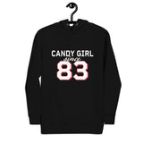 Candy Girl Premium Black Hoodie