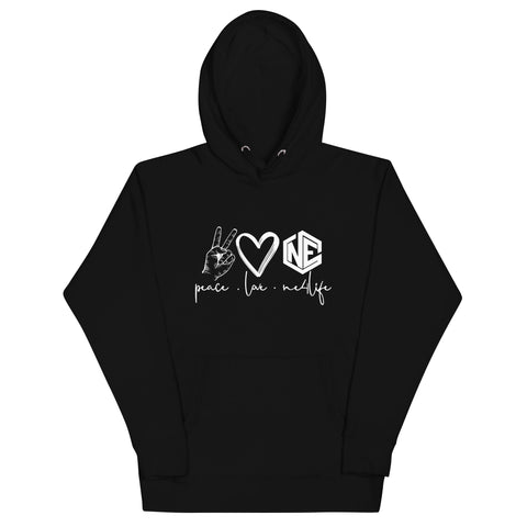 Peace and Love Premium Hoodie