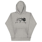 Peace and Love Premium Hoodie
