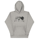 Peace and Love Premium Hoodie