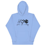 Peace and Love Premium Hoodie