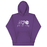 Peace and Love Premium Hoodie