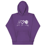 Peace and Love Premium Hoodie