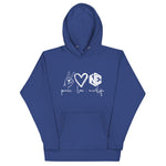 Peace and Love Premium Hoodie