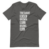 All Six (last names) Unisex tee