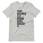 Janet Names Unisex Tee