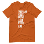 All Six (last names) Unisex tee