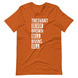 All Six (last names) Unisex tee