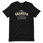 The Man. The Mandate. The Mission. Unisex Tee
