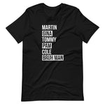 Martin Cast Unisex Tee
