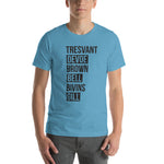 All Six (last names) Unisex tee