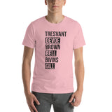 All Six (last names) Unisex tee