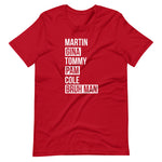 Martin Cast Unisex Tee