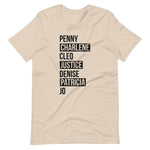 Janet Names Unisex Tee