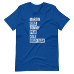Martin Cast Unisex Tee