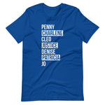Janet Names Unisex Tee