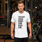 All Six (last names) Unisex tee