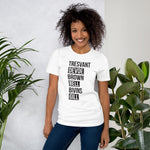 All Six (last names) Unisex tee